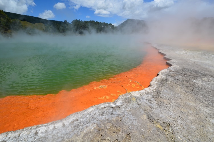 Geothermale Aktivität in Rotorua