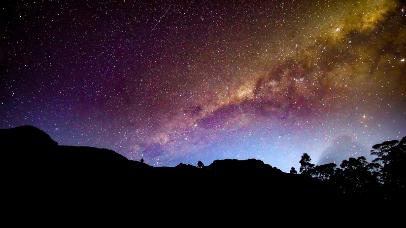 Milchstraße über Tasmanien