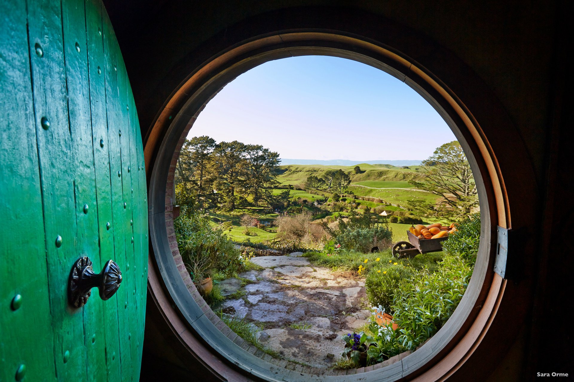 Hobbiton Drehort in Neuseeland