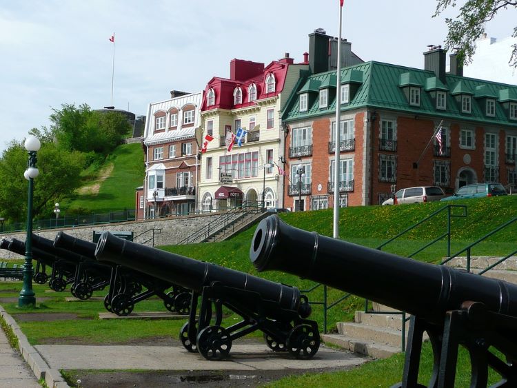 Kanonen in Quebec