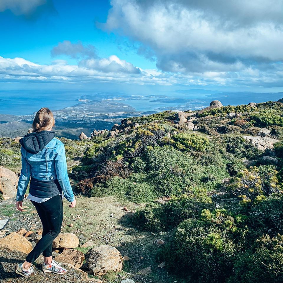 Aussicht von Mount Wellington