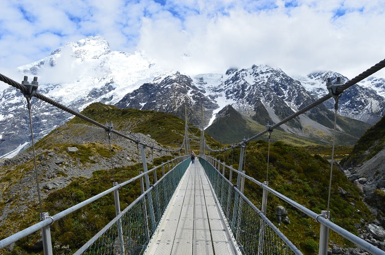 Mount Cook Hängebrücke