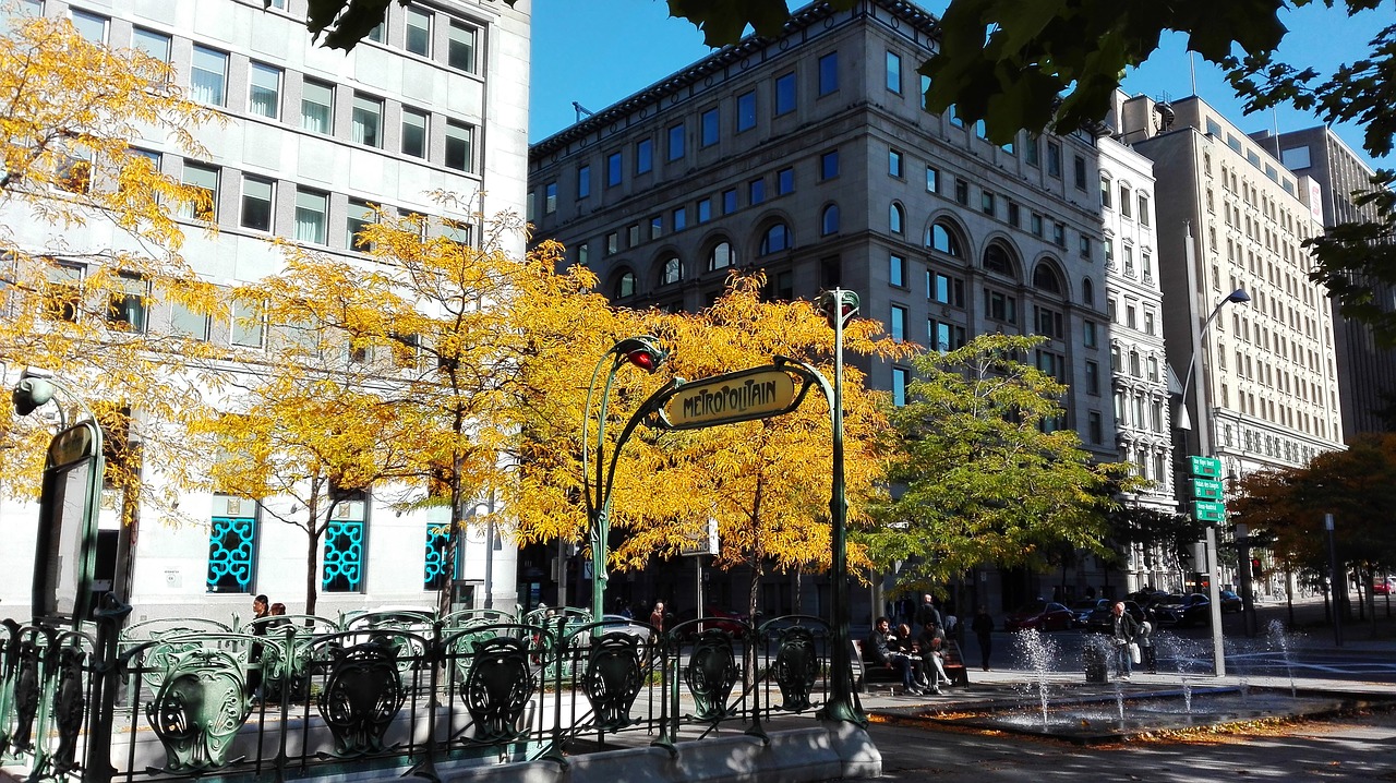 Farbenfroher Herbst in Montreal